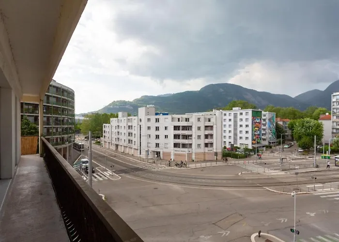 Le Joli Stade, Appartement Avec Magnifique Vue, Grenoble, Rhone Alpes